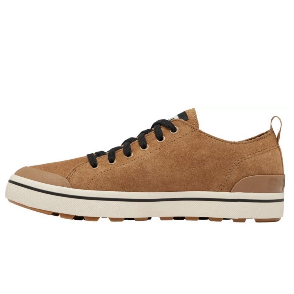 Sorel Metro II Low Sneakers Men's Size 13 Elk Chalk Suede Waterproof Lace-Up - Picture 2 of 10